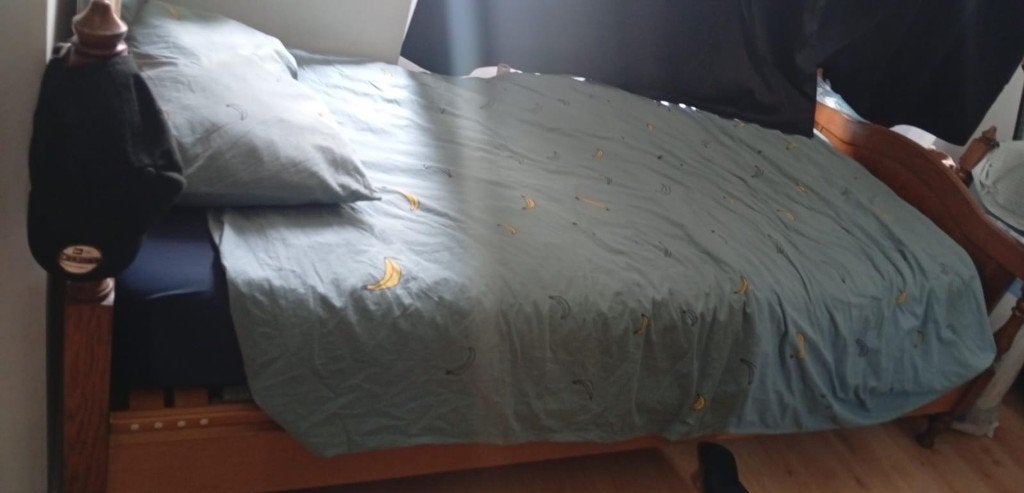 Lit avec matelas, Maison & Meubles, Enlèvement, Utilisé, Une personne