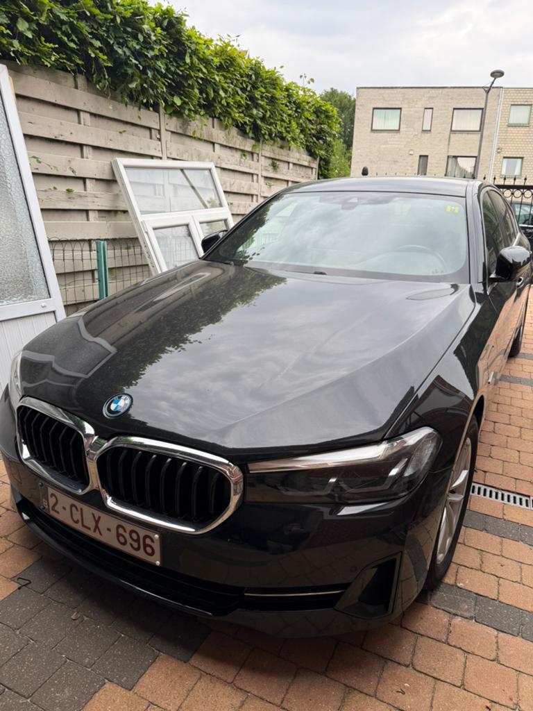 BMW 530I, Auto's, BMW, Automaat, Zwart, Leder, Bruin