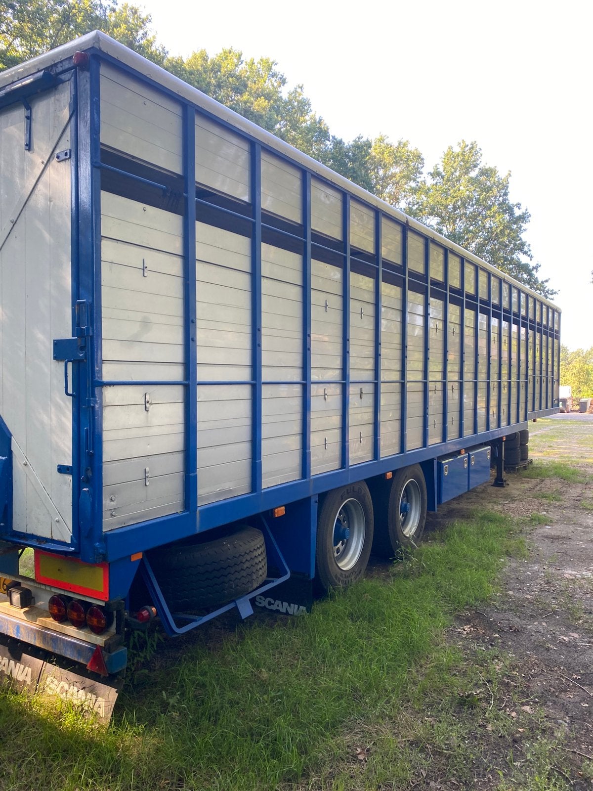 Vee trailer transport trailer vee, Ophalen