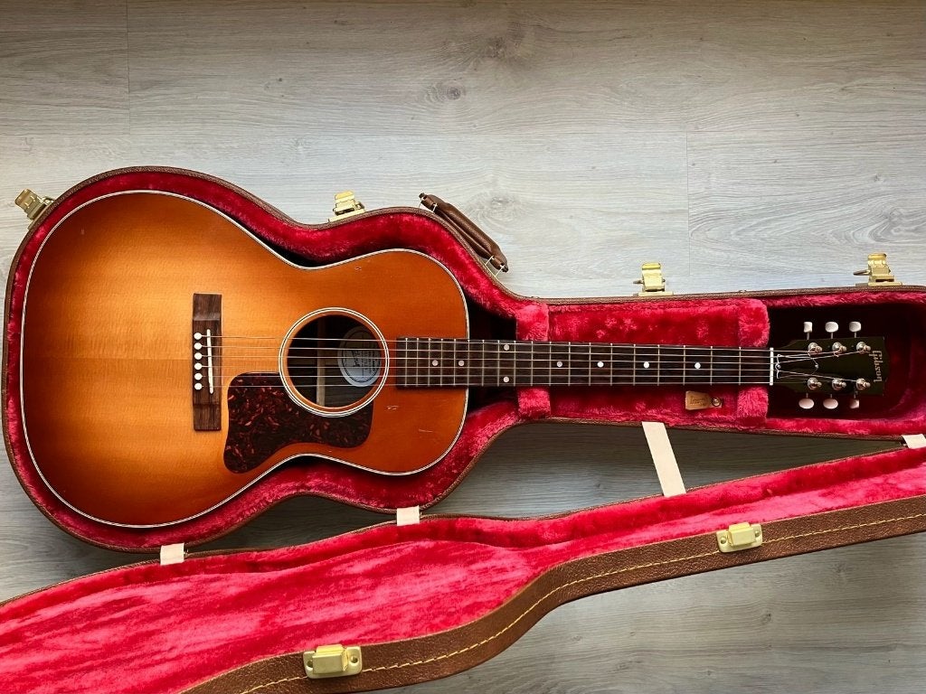 Gibson L00 Studio Rosewood, Ophalen of Verzenden, Gebruikt, Western- of Steelstringgitaar, Met koffer