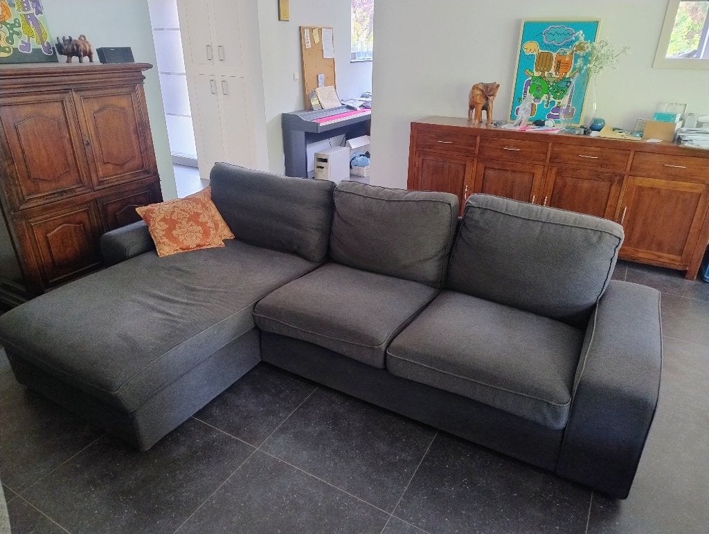 zetel (Ikea Kivik), Ophalen, Zie foto, 250 tot 300 cm, Gebruikt