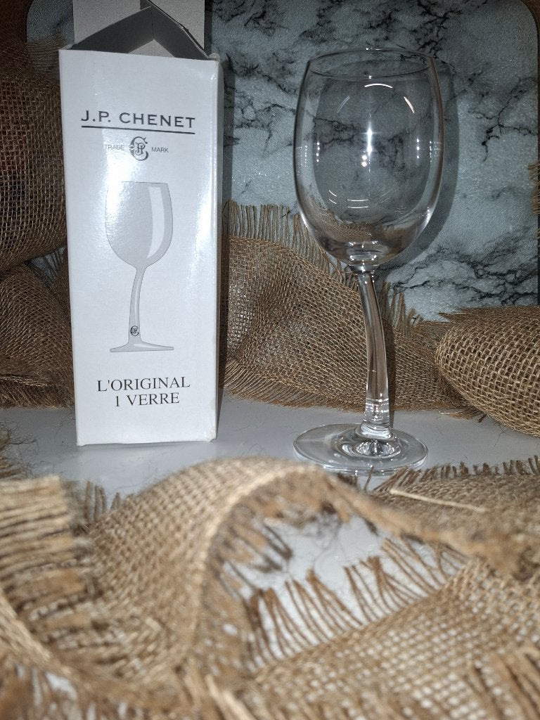Verre à vin original JP Chenet, Enlèvement