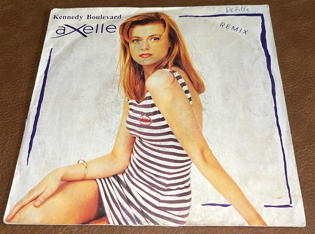 Axelle (Red)– Kennedy Boulevard (Remix) - 7” vinyl single EU, Ophalen of Verzenden, Gebruikt