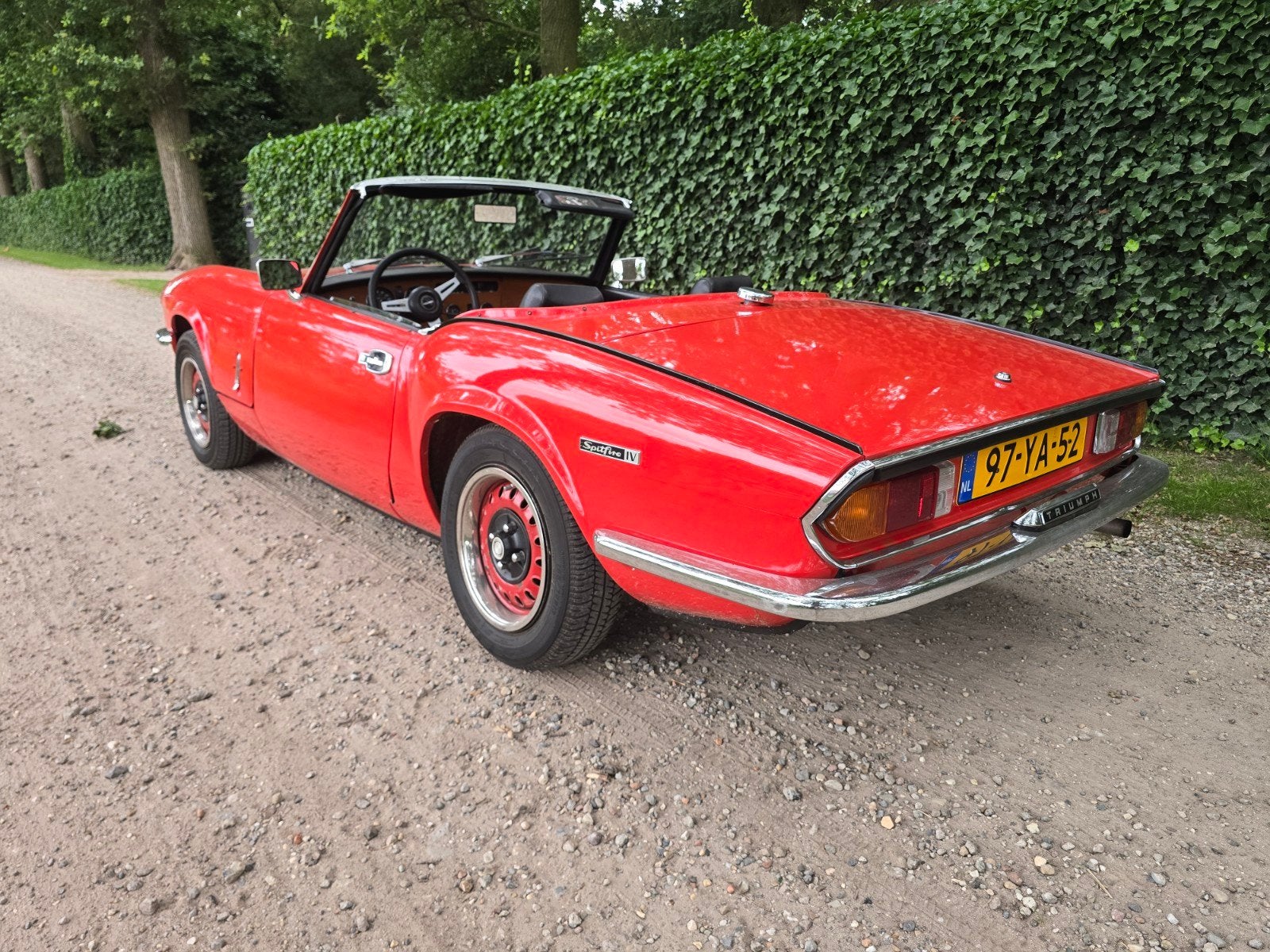 Triumph Spitfire 1.3 MK IV 1973 Rood, foto 5
