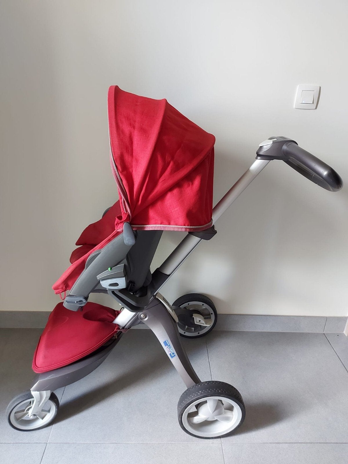 Stokke x plory buggy, Ophalen, Voetenzak