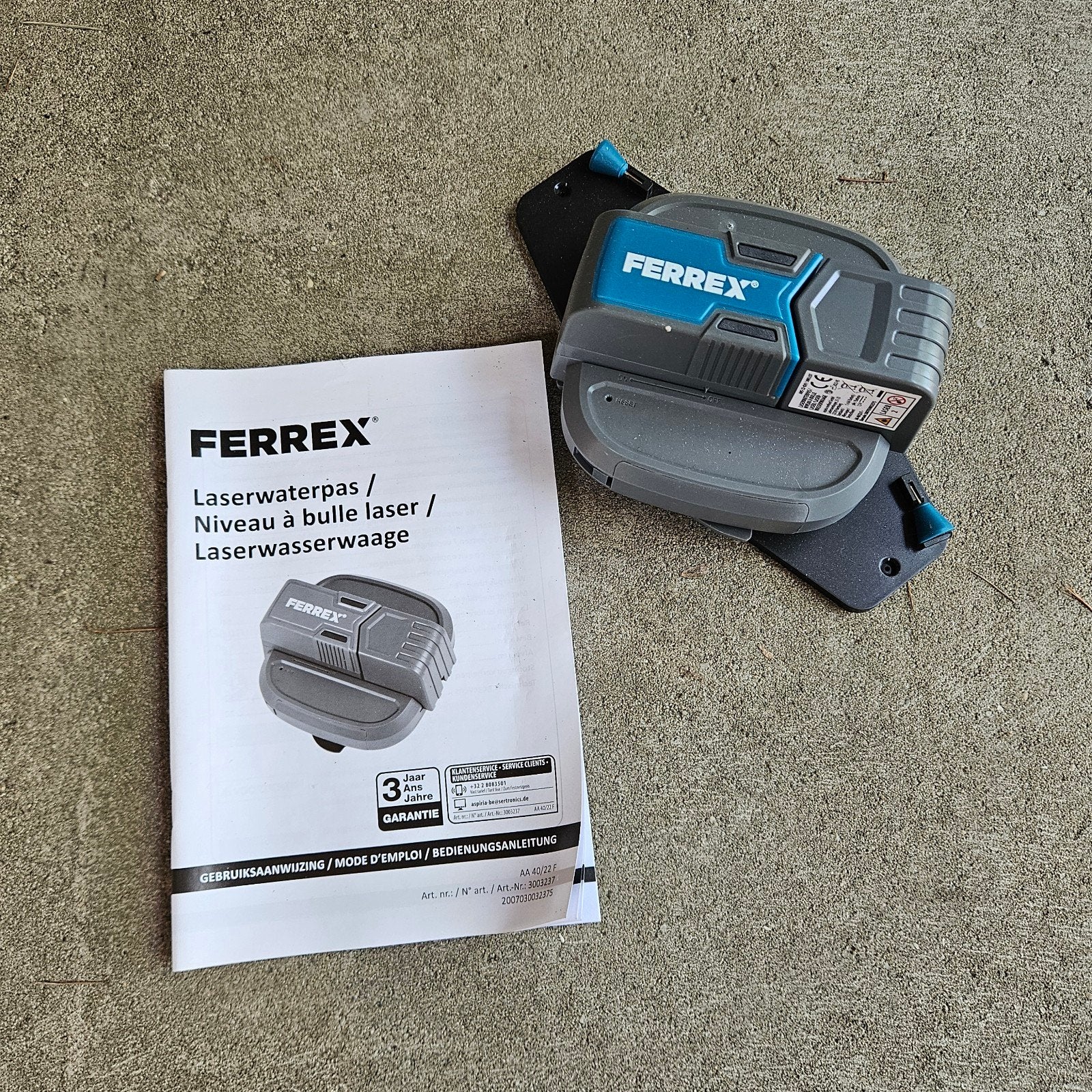 Laserwaterpas, Doe-het-zelf en Bouw, Ophalen of Verzenden, Nieuw