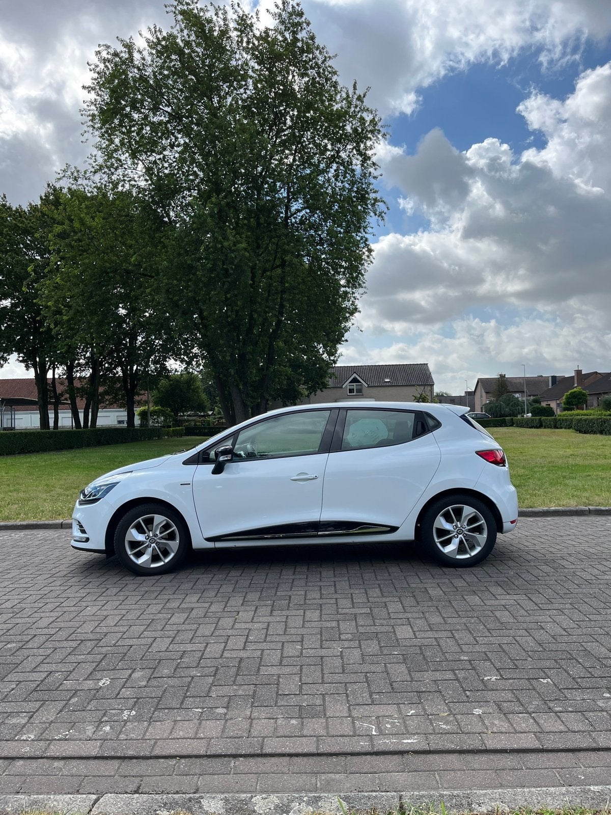 Renault clio - limited - 2018, Voorwielaandrijving, Stof, Wit, Particulier