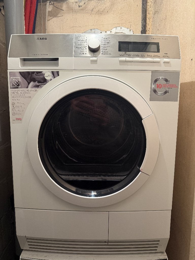 AEG Droger ONDERDELEN [NIET WERKEND], Ophalen, Minder dan 85 cm, 8 tot 10 kg, Voorlader
