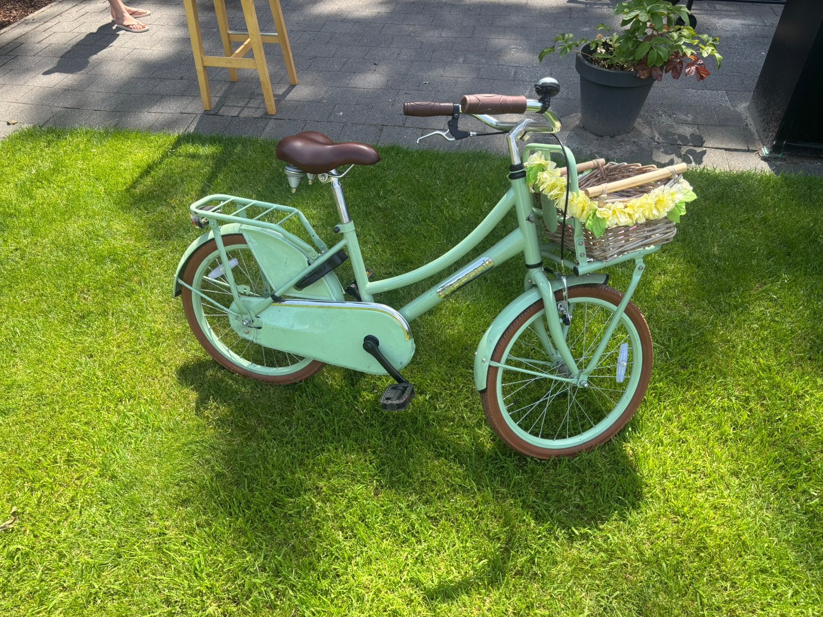 Popal meisjes fiets 20inch, Fietsen en Brommers, Ophalen, Gebruikt