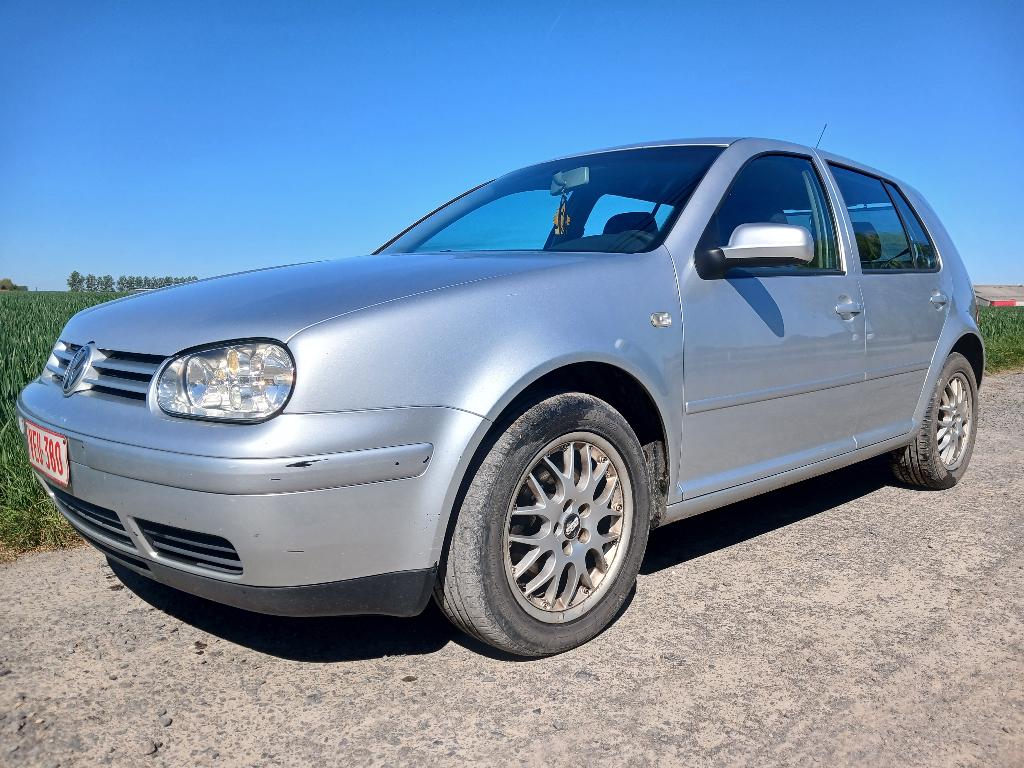 golf 4, Auto's, Voorwielaandrijving, 4 deurs, Stof, Zwart