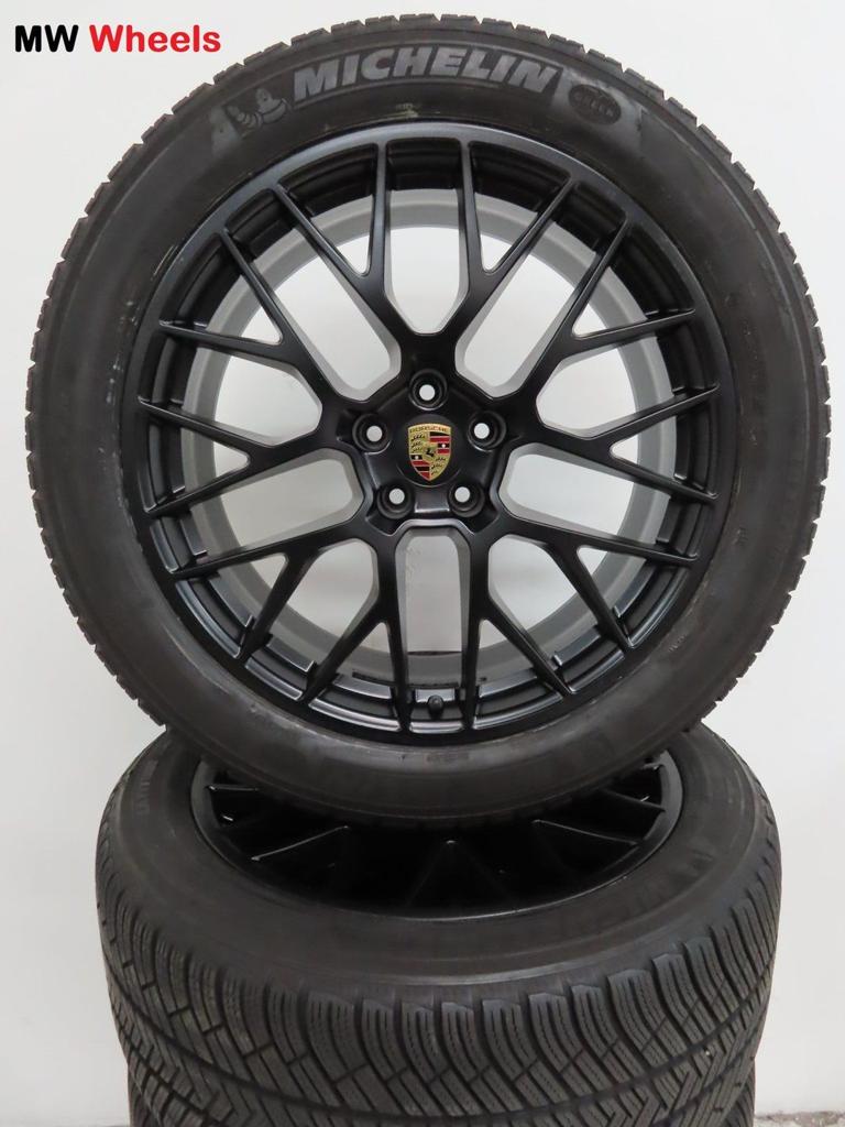 Porsche Macan 20 inch velgen Origineel Spyder winterbanden, Auto-onderdelen, Banden en Velgen, Gebruikt, -, 265 mm, -