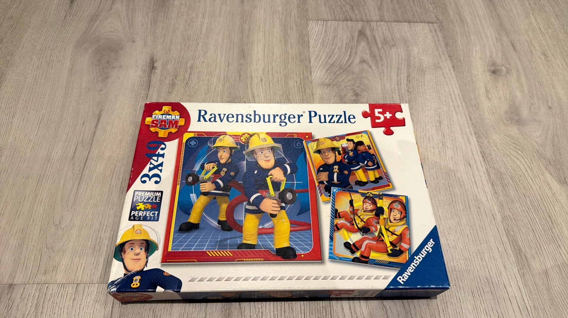 Brandweerman Sam puzzel, Kinderen en Baby's, Ophalen, Zo goed als nieuw