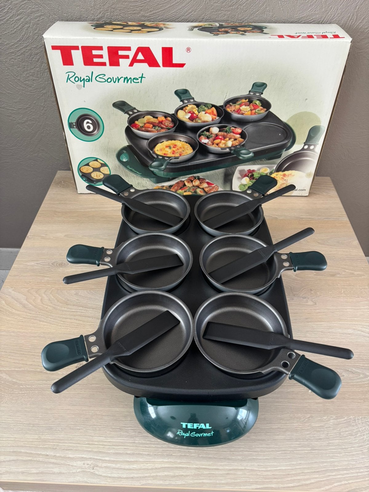 Elektrisch gourmetset voor 6 persone, Enlèvement, Neuf