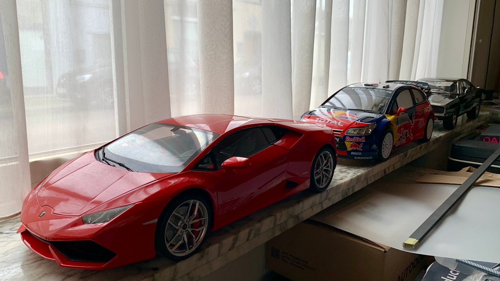 Set van 3 modelwagens op schaal 1:8, Ophalen of Verzenden, Zo goed als nieuw