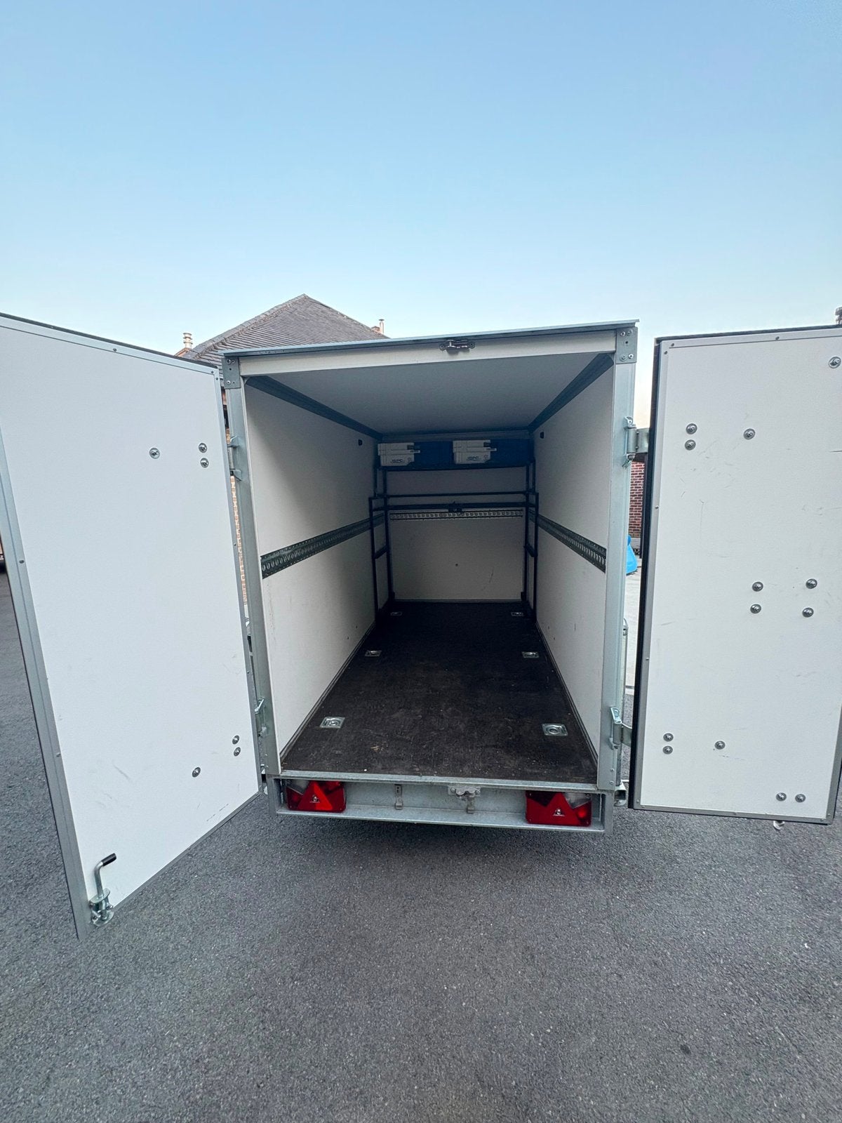 Aanhangwagen 750kg, Ophalen