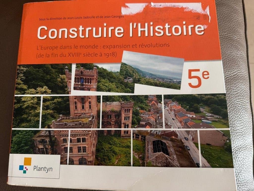Livre scolaire Construire l’histoire 5ème - Manuel élève, Livres, Histoire, Plantyn, Enlèvement, Utilisé