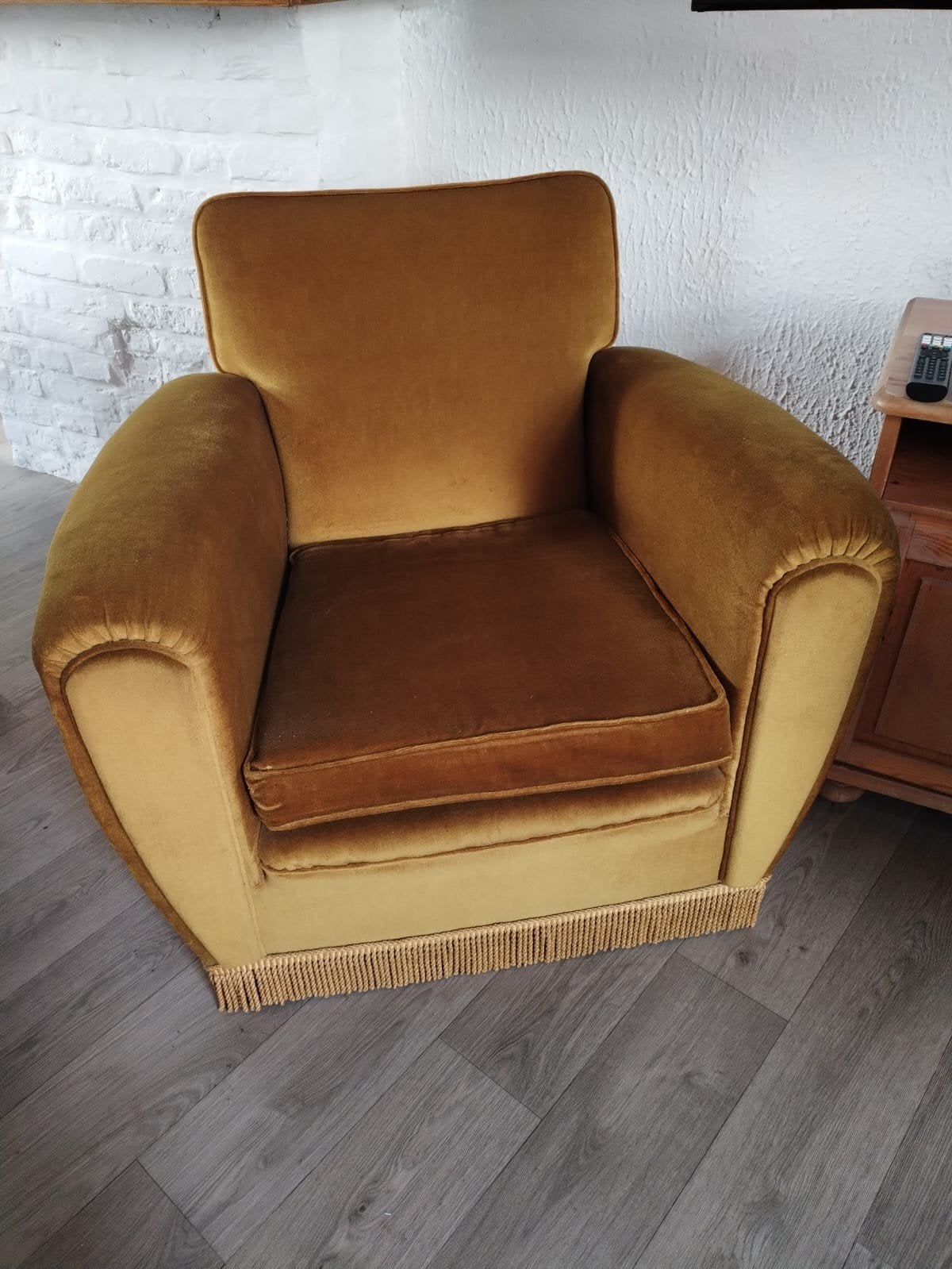 2 fauteuil vintage 200euros, Maison & Meubles, Enlèvement
