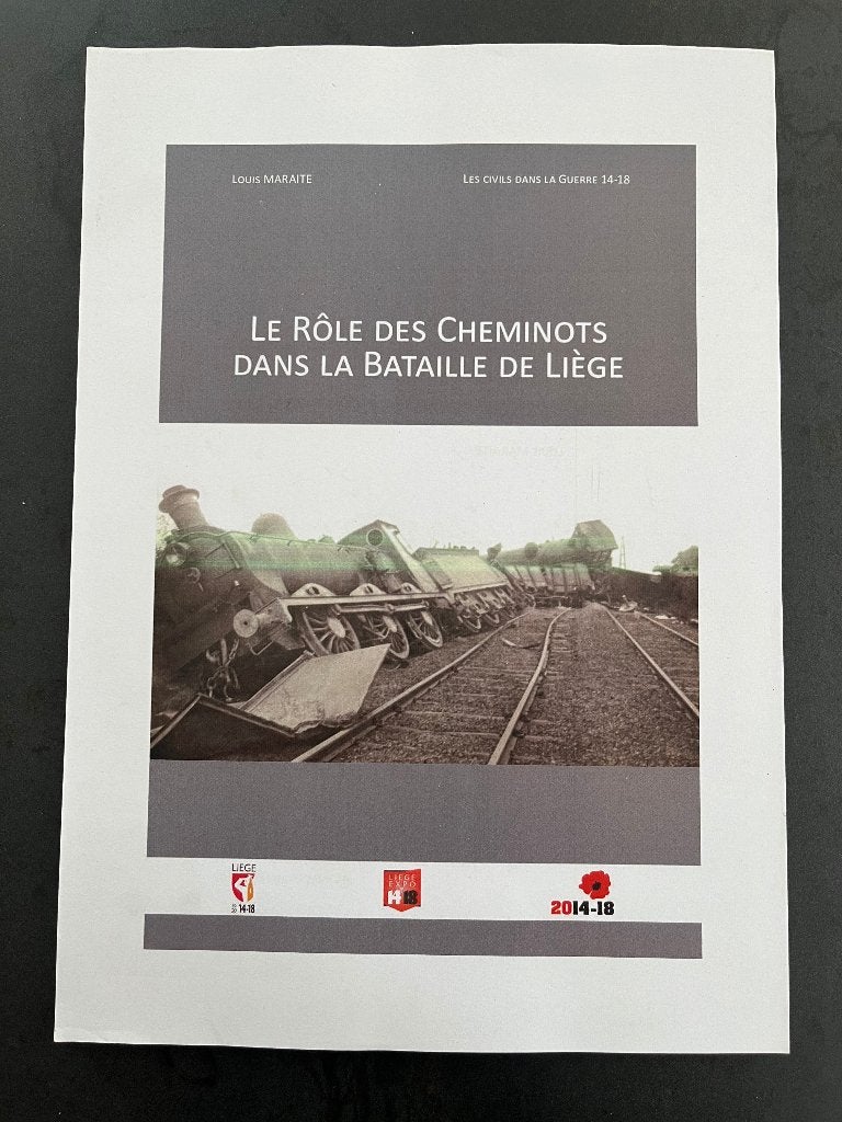 Le Rôle des Cheminots dans la Bataille de Liège, Ophalen of Verzenden, Nieuw, Trein