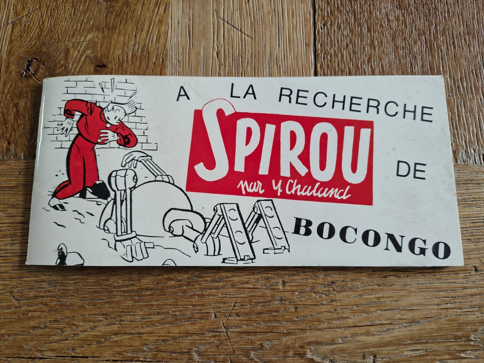 Spirou à la recherche de Boconco, Enlèvement ou Envoi