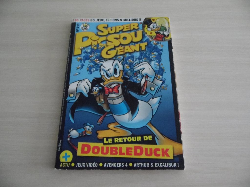 SUPER PICSOU GÉANT N°211, Enlèvement ou Envoi, Comme neuf, WALT DISNEY, Une BD