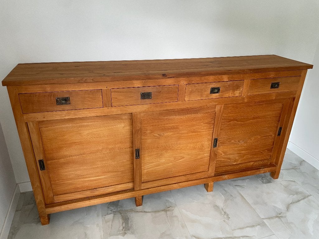 Teak dressoir, Huis en Inrichting, Ophalen, Zo goed als nieuw, Teakhout