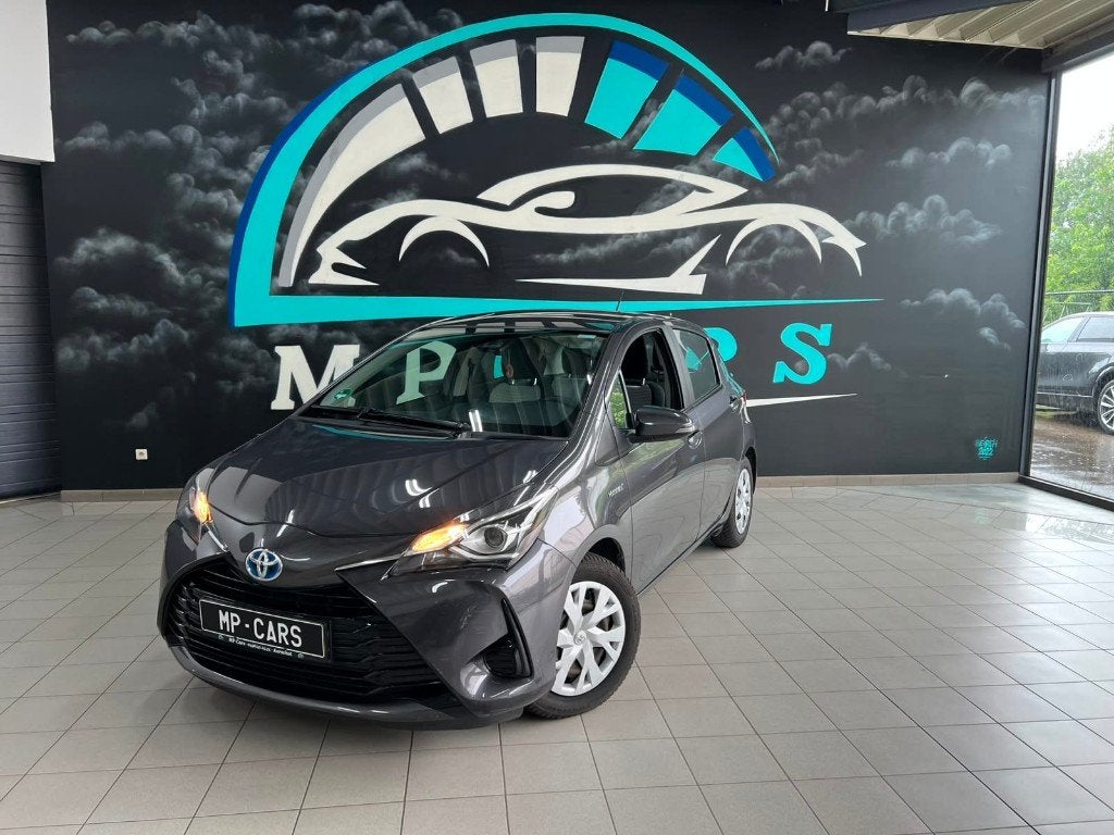 Toyota Yaris 1.5 Hybride / Slechts 85.750km, Autos, Argent ou Gris, Achat, Entreprise, Garantie prolongée