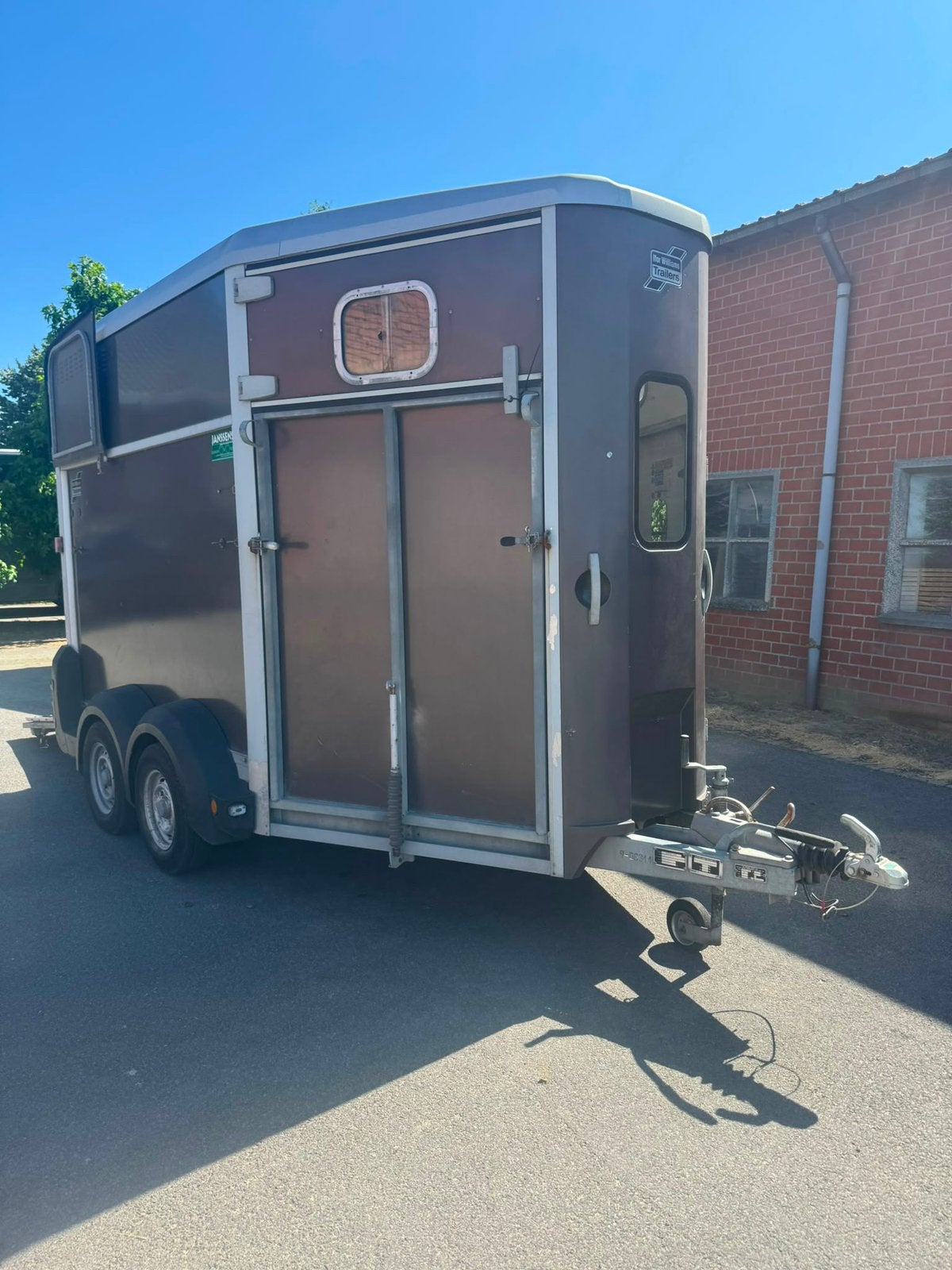 Ifor Williams hb511, Ophalen, Gebruikt, Hout, 2-paards trailer