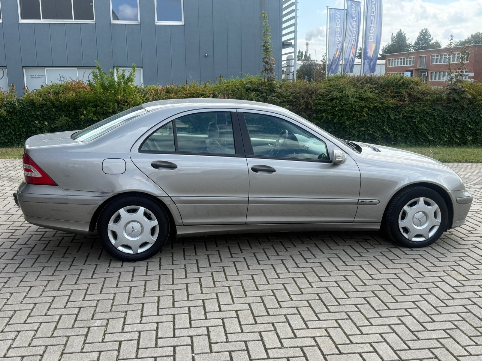 MERCEDES C200CDI /CARPASS/LEDER/131000KM/AIRCO/, Auto's, Mercedes-Benz, Automaat, Leder, Bedrijf, Airconditioning