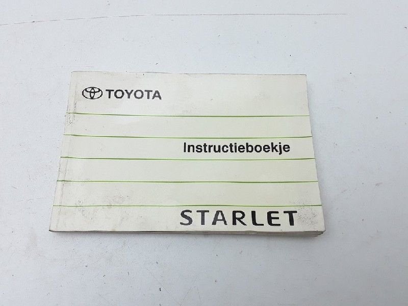 MANUEL UTILISATEUR Toyota Starlet (EP8 / NP8), Utilisé, Toyota