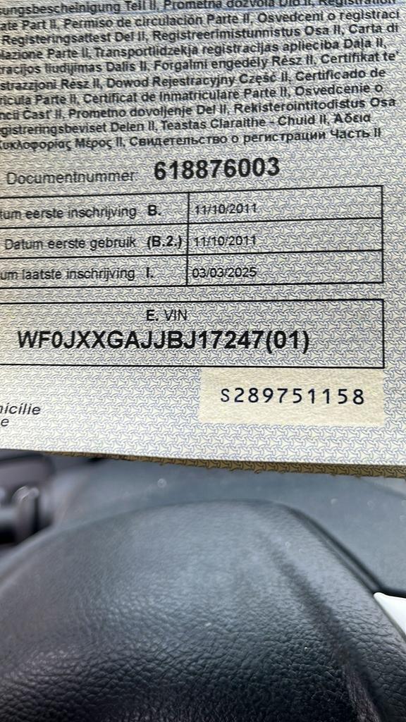 ford fiesta 2011, Auto's, Diesel, Particulier, Fiësta, Zetelverwarming