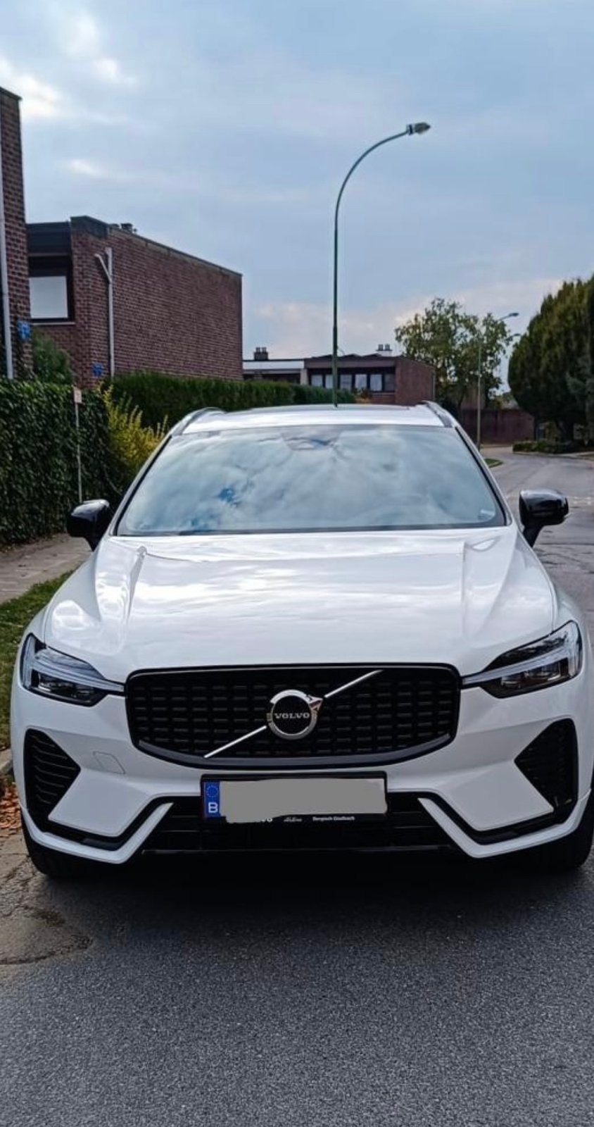 Volvo XC60 T6 2.0 4WD PNEV 340 PK,12/2021, Auto's, Automaat, 42 g/km, Leder en Stof, Wit
