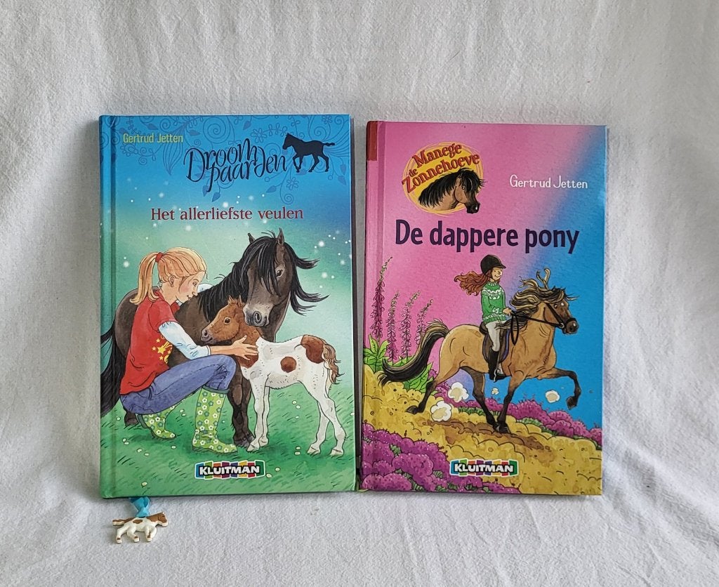 Boeken De dappere pony + Het allerliefste veulen, Enlèvement ou Envoi, Comme neuf, Gertrud Jetten