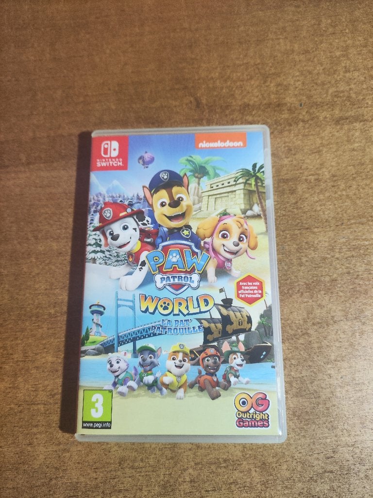 Pat Patrouille World, Consoles de jeu & Jeux vidéo, 1 joueur, Comme neuf, Enlèvement, À partir de 3 ans