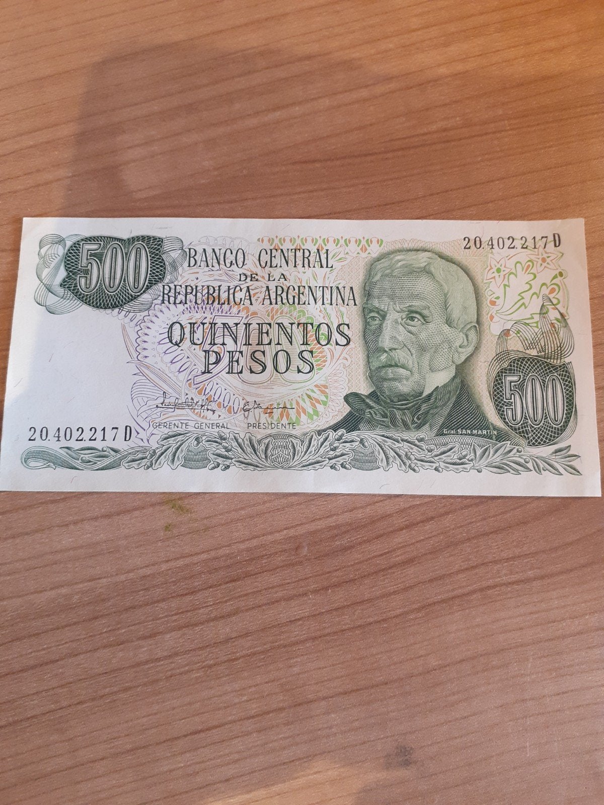 Biljet  Argentinië, Timbres & Monnaies, Enlèvement