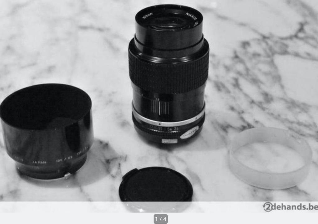 Nikon 135 mm/3,5 non ai, Enlèvement ou Envoi, 1960 à 1980, Lentille ou Lentilles