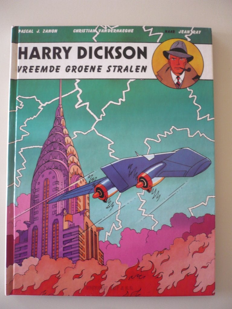 Harry Dickson ( 5 Vreemde groene stralen) eerste druk H.C., Livres, BD, Utilisé, Une BD, Enlèvement ou Envoi