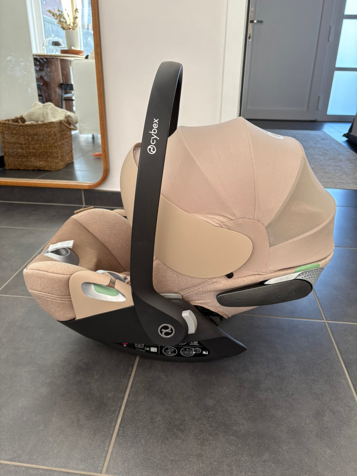 Cybex Claud Ti-Size Plus/Cozy Beige, Ophalen, Zo goed als nieuw