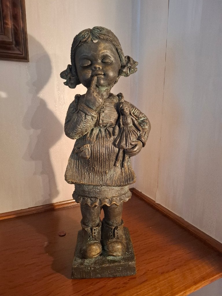handgemaakt decoratief beeldje van Mat Wanders, Ophalen, Overige materialen, Overige stijlen, Zo goed als nieuw