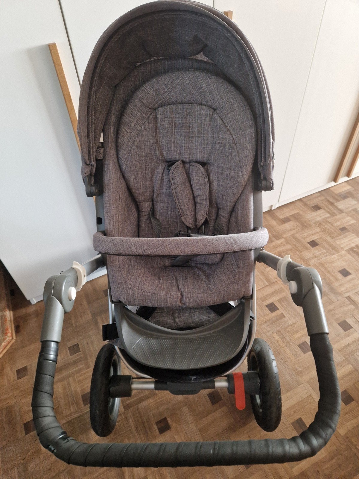 Stokke Trailz buggy met reiswieg, kinderzitje en luiertas, Kinderen en Baby's, Gebruikt, Met reiswieg, Ophalen, Kinderwagen