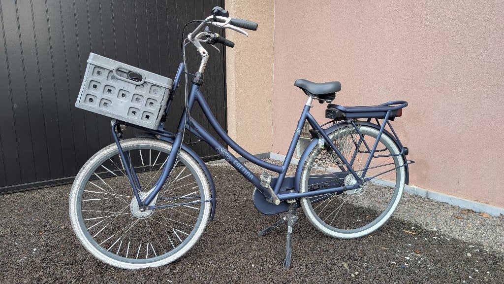 2016 Cortina e-Roots Transport 57 - elektrische mama-fiets, Ophalen, Gebruikt, Cortina, 55 tot 59 cm