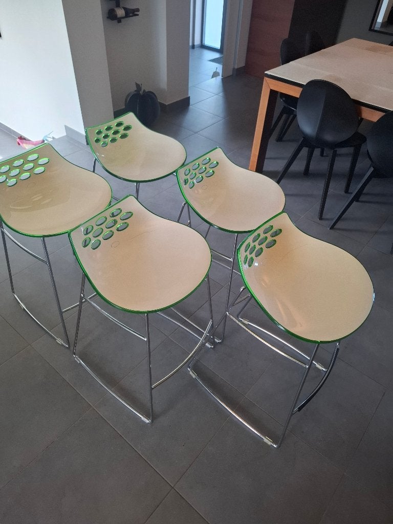 Chaises hautes de cuisine, Maison & Meubles, Chaises, Enlèvement, Utilisé, Autres couleurs, Cinq, Six Chaises ou plus