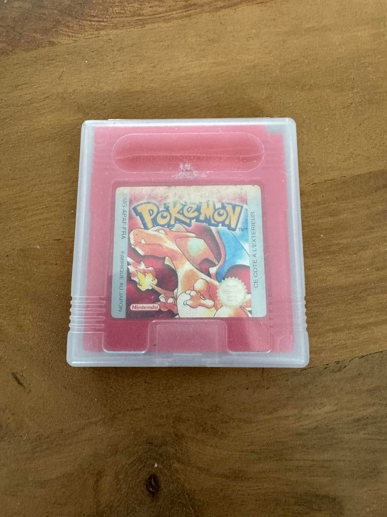 Jeu Game Boy Pokemon rouge, Consoles de jeu & Jeux vidéo, 1 joueur, Aventure et Action, Enlèvement, Utilisé