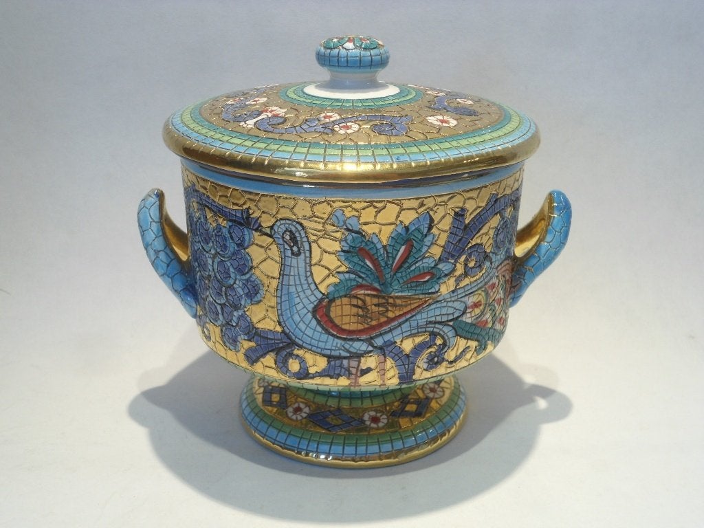 Vintage Deruta dekselpot., Ophalen
