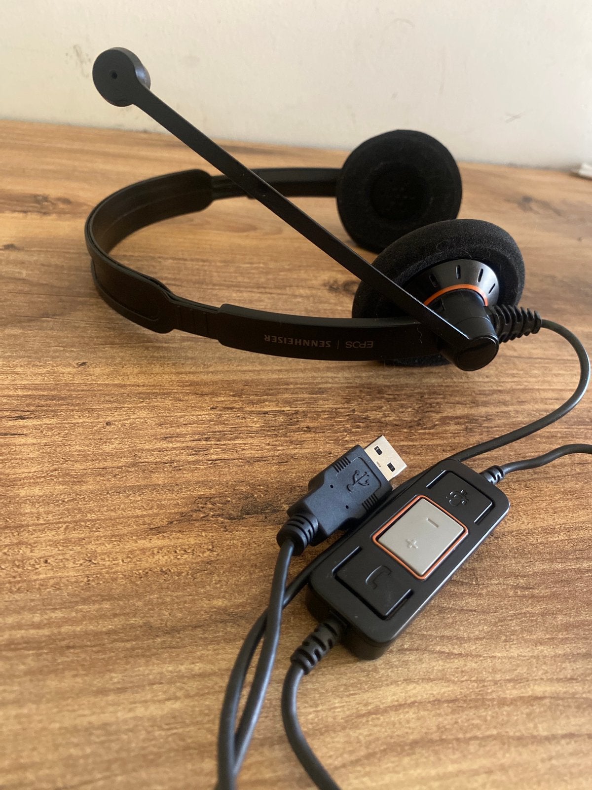 Sennheiser SC 60 USB Headset | Nieuw | USB | Teams/Zoom, Nieuw, On-ear, Ophalen of Verzenden, Mute-functie