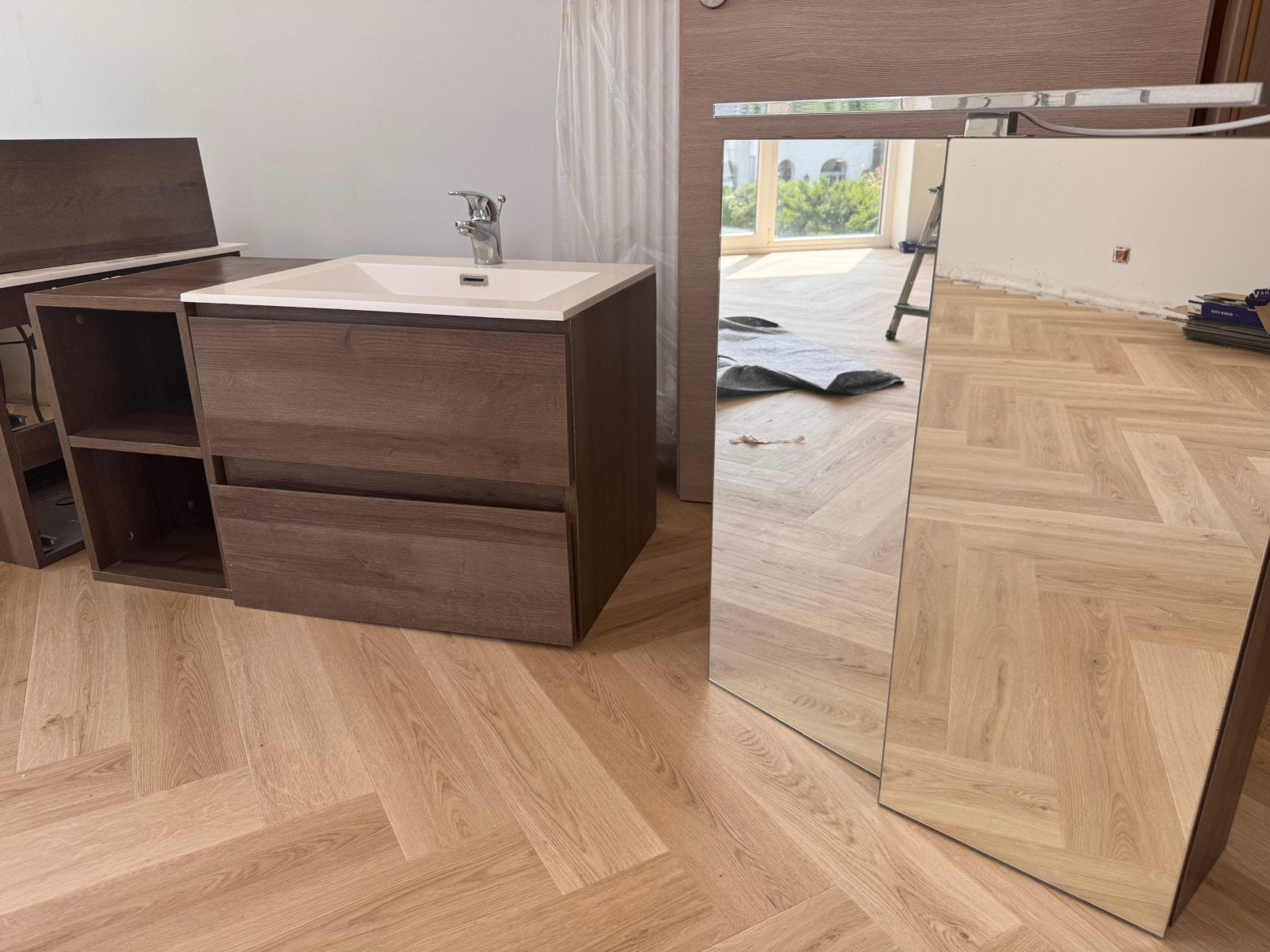 À donner – Meuble de salle de bain- Wavre, Belgium, Huis en Inrichting, Stoffering | Vloerbedekking, Ophalen, Gebruikt