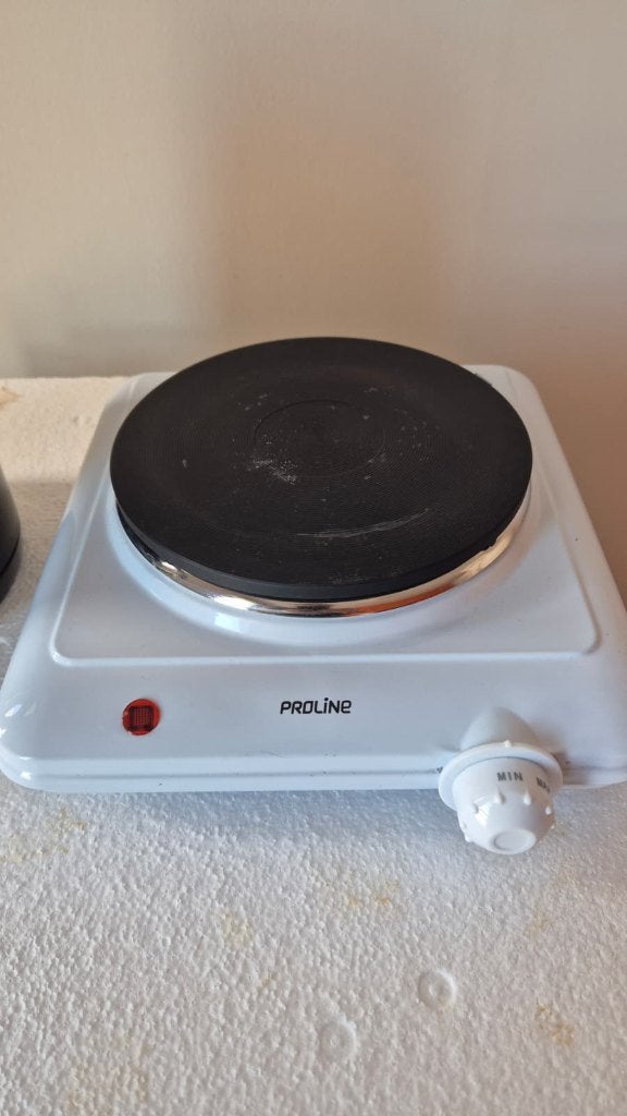 Proline elektrische kookplaat, Elektronische apparatuur, Ophalen, Zo goed als nieuw, Elektrisch, 3 kookzones of minder