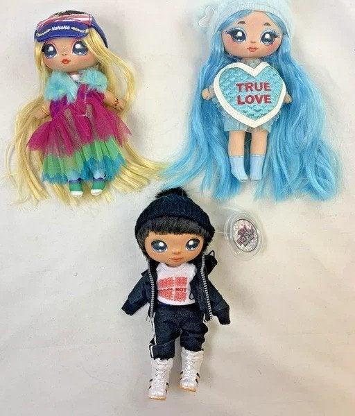 Ensemble de 3 poupées tendance MGA Na Na Na Surprise, Enfants & Bébés, Jouets | Poupées, Envoi, Comme neuf, Autres types