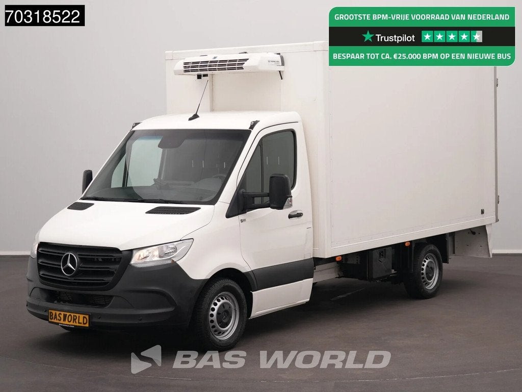 Mercedes Sprinter 314 CDI Automaat Koelwagen Thermo King V-2, Auto's, Automaat, Stof, Gebruikt, Euro 6