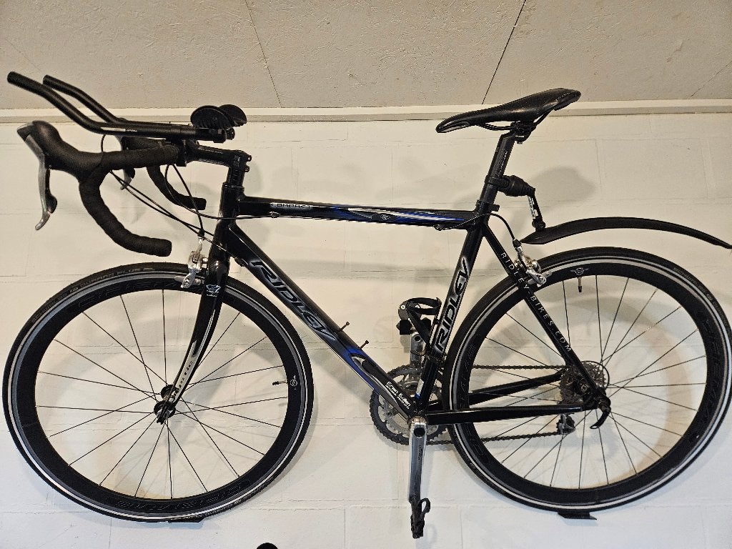 Ridley koersfiets compact mystic 2010, 28 inch, Gebruikt, Velgrem, 15 tot 20 versnellingen