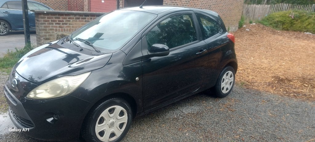 Ford KA 1.2 essence 2009 124000km euro4, Autos, Achat, Ka, Boîte manuelle, Noir